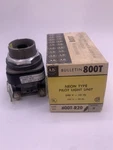 Allen-bradley 800T-R20 Series Oiltight Neon Pilot Control 220/240V 50/60HZ. Fixed Price $20.00.