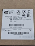 Allen-bradley 22F-A011N113 *replacement Unit*. Fixed Price $382.95.