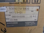 New Sanyo Denki 60BB075FXW06 Bl Super Servo Amplifier. Fixed Price $1447.50.