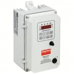 Dayton 13E645 Variable Frequency Drive 115/230VAC 1HP Out Power 3.6A Current. Fixed Price $498.00.