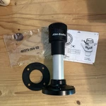 Nib Allen Bradley Bulletin Pole Mount Base Black 854J-BPM10C. Fixed Price $16.00.