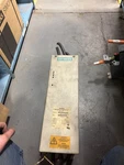 Siemens 6SE7031-6EB87-2DA0 Braking Unit Simovert 100 Kw 80 Amp 673 Volts Used. Fixed Price $488.33.