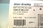 Allen-bradley 100S-E16EJ14C Safety Contactor, 18A, AC3 Duty, 24-60V Nib. Fixed Price $285.00.