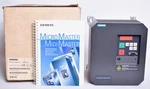 Siemens Micro Master 1500W 380-500V 2HP 6SE3114-0DC40. Fixed Price $399.99.